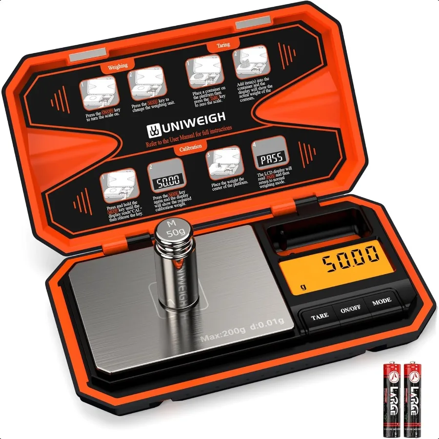 

Цифровые карманные весы 200 г 0,01 г Цифровые весы Граммы 6 единиц Конверсионные весы для ювелирных изделий Весы для монет с ЖК-дисплеем Tare Functio