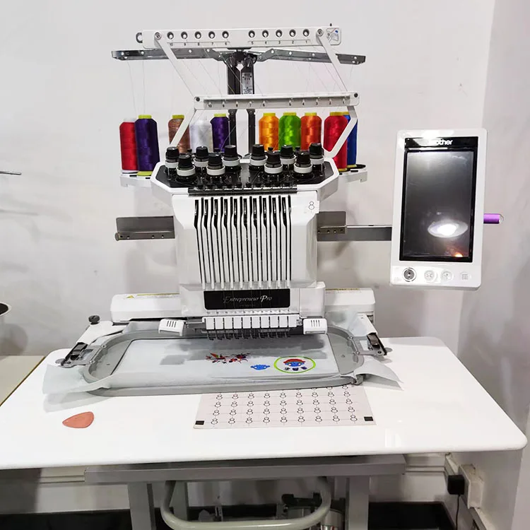 BrothAr 1000e Embroidery Machine Industrial Application Single Head Ten Needles Multi-function