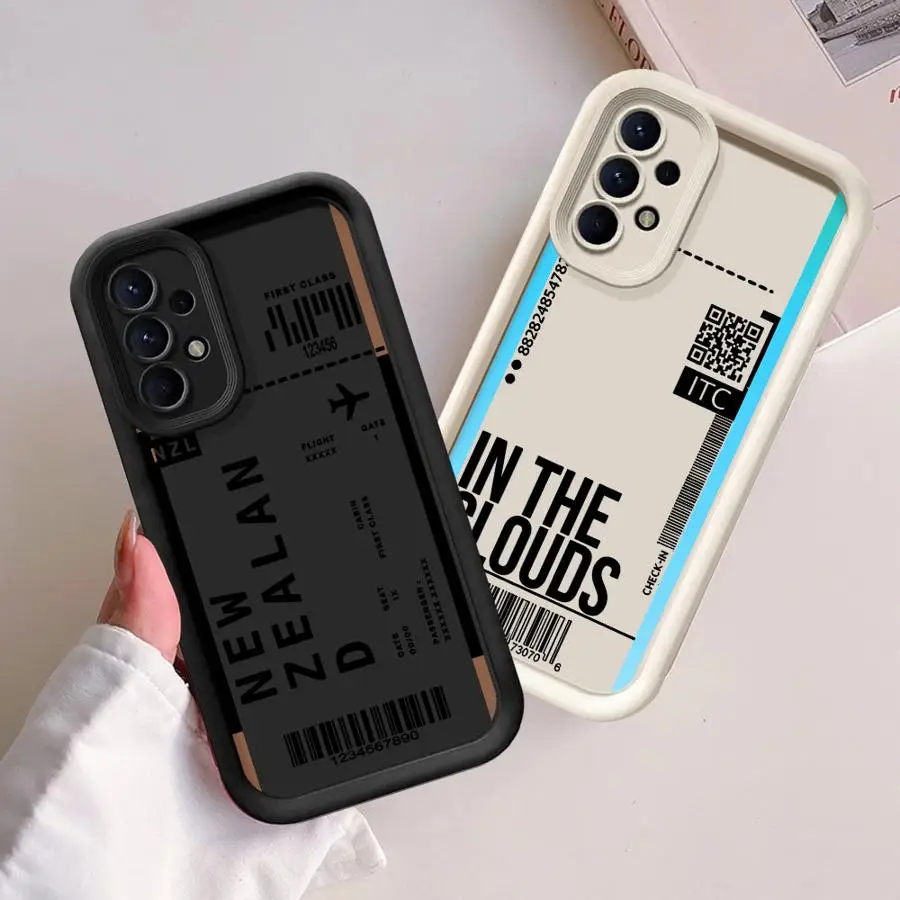 حافظة لهاتف سامسونج جالاكسي A16 A36 A34 A33 A56 A23 A12 A24 A13 A26 A22 A32 A14 تمرير الصعود الإبداعي #3