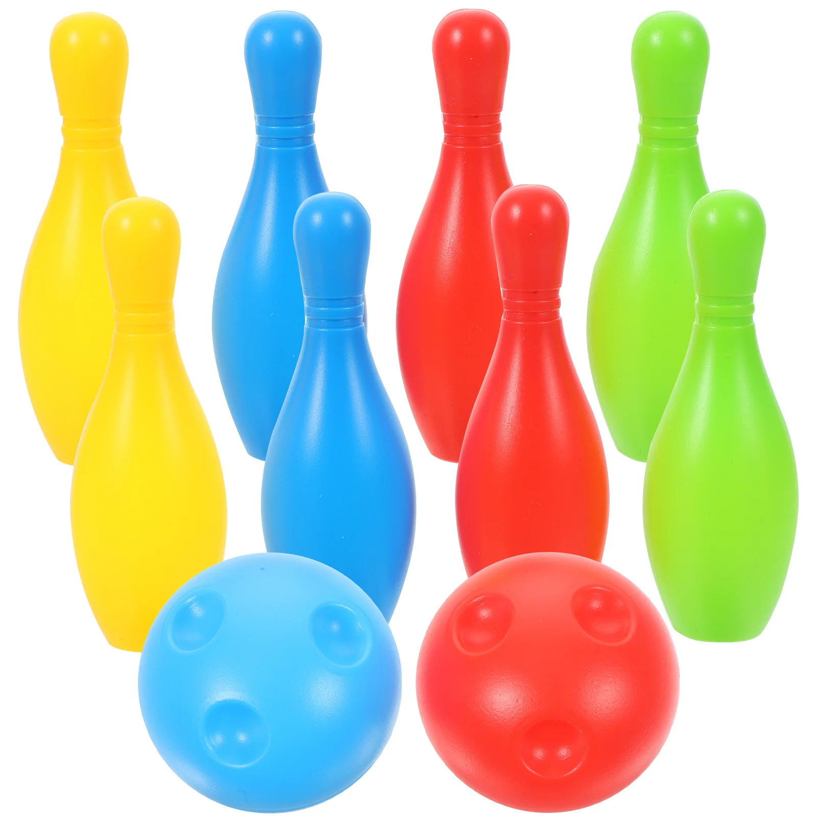 

1 Set Bowling Toy Funny Mini Bowling Game Educational Toy for Kid Baby Child (Bottles Of 11 Cm High)