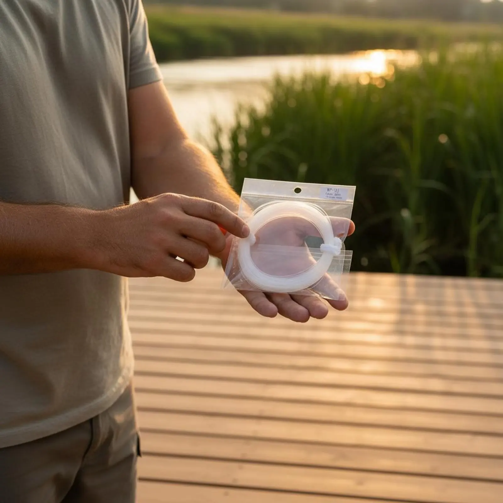 

Slow Sinking Fly Line Long-Lasting Transparent Fly Fishing Line Low Visibility Easy to Cast for Anglers