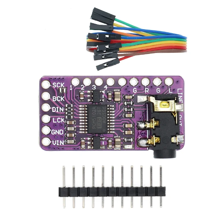 GY-PCM5102 PCM5102 I2S MCU Raspberry Pi High Quality Lossless Digital Audio DAC Decoder Board Module