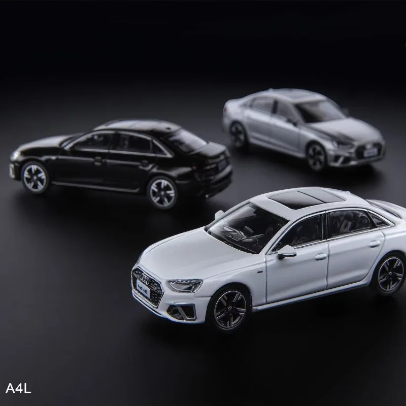 

VAV 1:64 AUDI A4L simulation alloy car model, a festival gift toy for children, an adult collectible ornament.