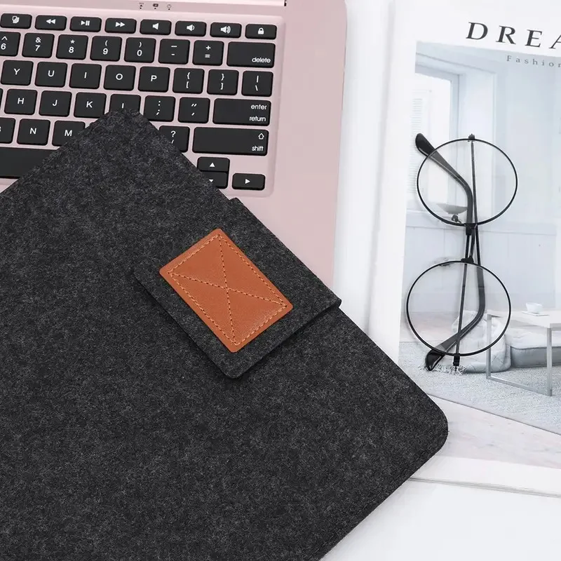Anti-Scratch Felt Protector Bag Laptop Bag Tablet Protection Case Pouch Light Sleeve For 13 15 Inch iPad Pro Kindle Macbook