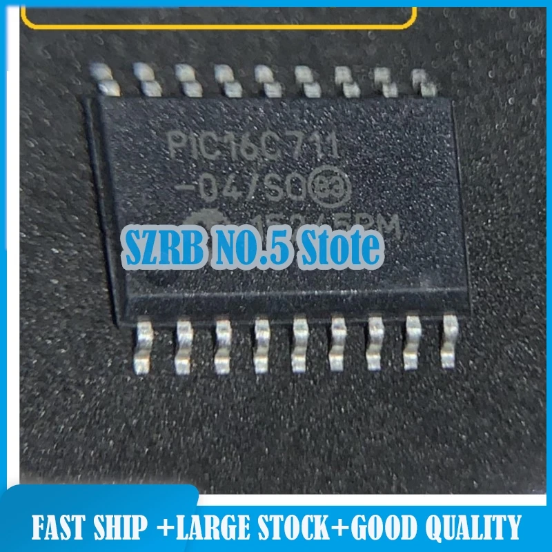 5pcs/lot PIC16C711-04/SO SOP18 chips Electronic components