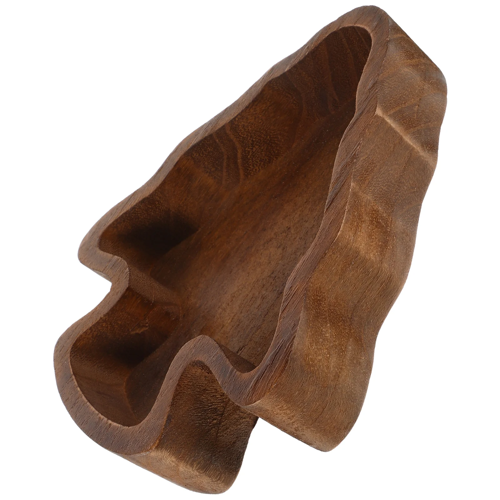 

Christmas Tree Fruit Bowl Wooden Tray Holiday Snack Plate Candy Decorative Dried Food Serving Platter Wood Cake Stand Party