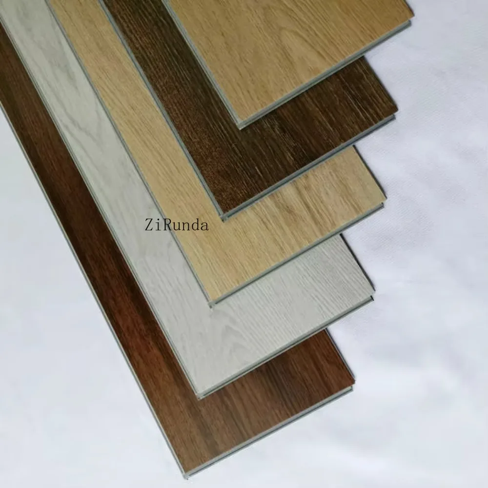 Versão personalizada 8 polegadas x 48 polegadas cozinha núcleo duro SPC piso de plástico resistente ao desgaste padrão de mármore de pedra