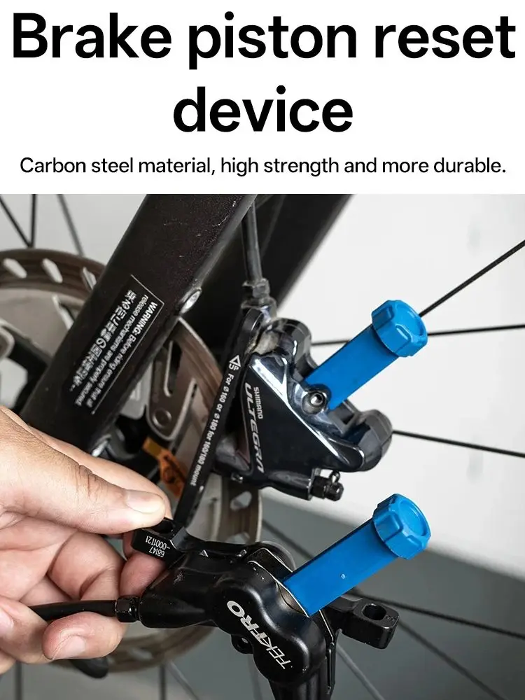 AliExpress NONE Durable Steel Bicycle Brake Pad Spreader Tool 360° Rotatable Bike Oil Disc Piston Reset Hydraulic Brake Caliper Piston Extension