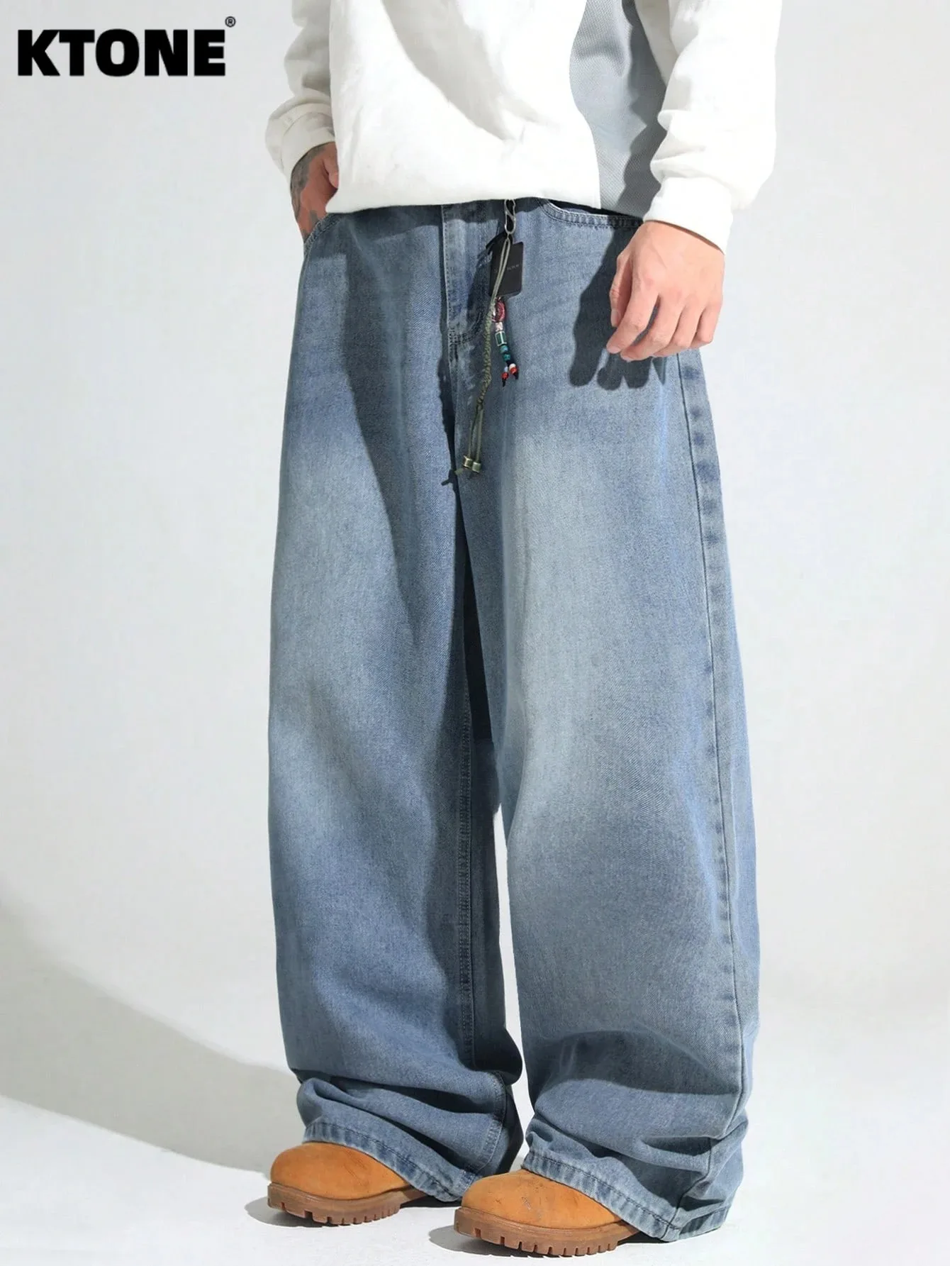 

Модные мужские джинсы Slim Fit: Оригинальные джинсы Y2K Drip Denim, трендовая уличная одежда