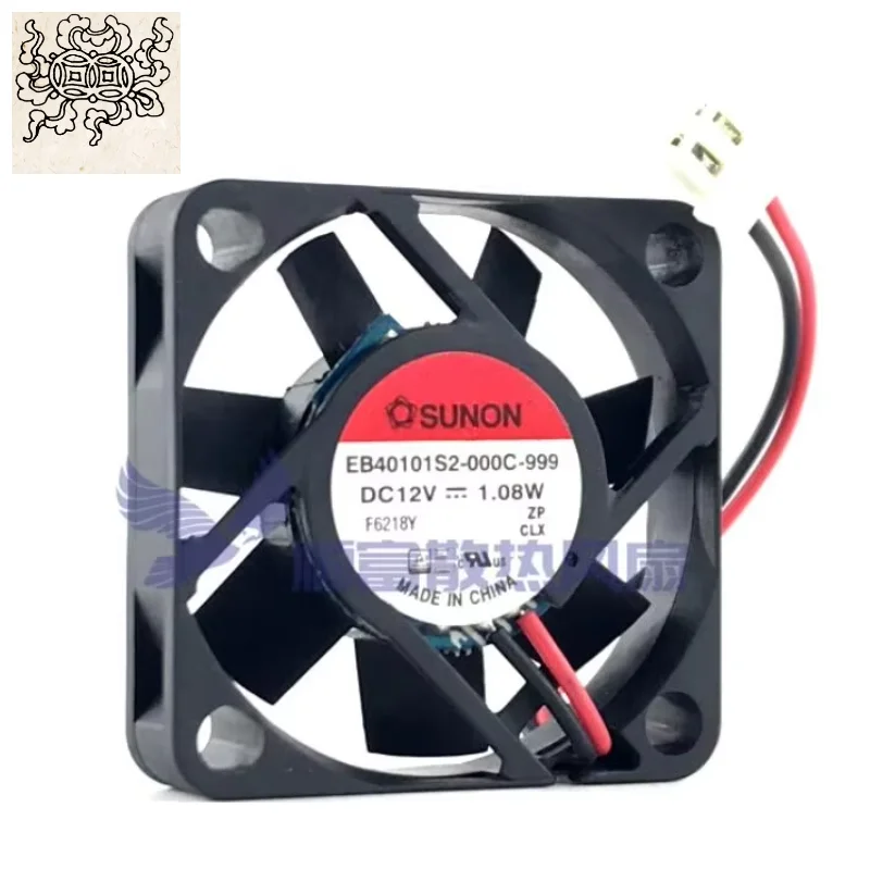 Ltsf ل SUNON EB40101S2-000C-999 تيار مستمر 12 فولت 1.08 واط 40x40x10 مللي متر 2-سلك مروحة تبريد الخادم #1