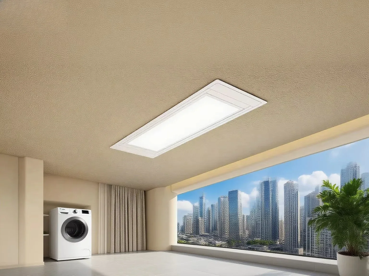 Smart Sensor Electronic Dryer Racks Indoor Aluminum Ceiling Balcony Clothes Drying Wall-Mounted