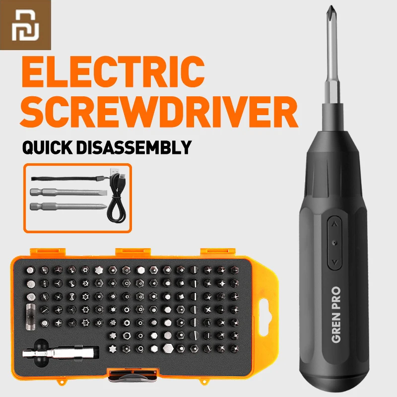 Xiaomi Mijia Electric Screwdriver Manual and Automatic All-in-one Wireless Precision Hand Tool Electric Household Multifunction