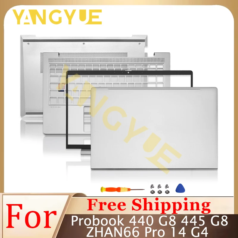 For Probook 440 G8 440 G9 441 445 G8 G9 640 G8 ZHAN66 14 G4 Laptop Case LCD Back Cover Rear Lid Top Housing Replace M25985-001