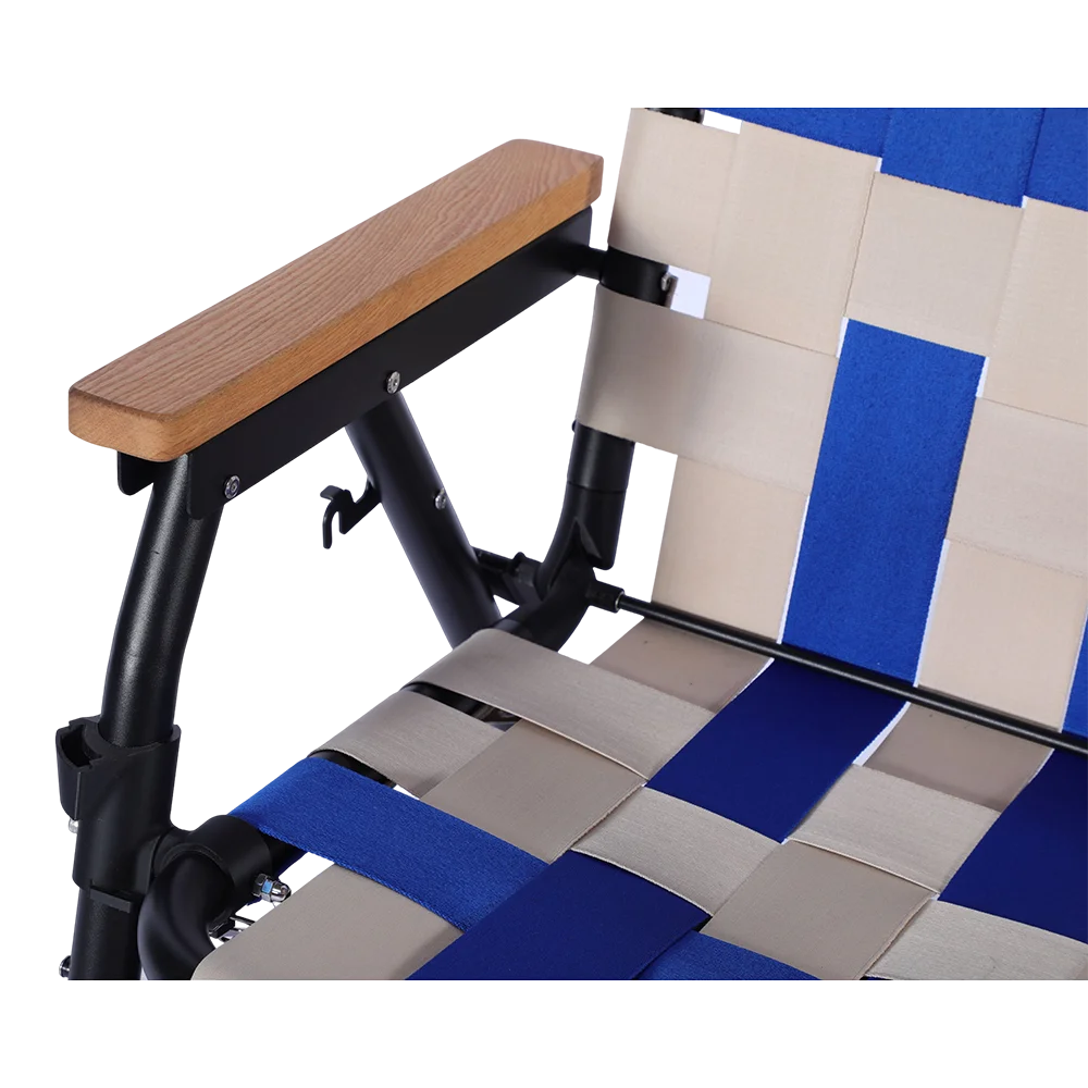 Wholesale Aluminum Frame Foldable Portable Travel Chair Easy Carrying Fishing Chair With Storage Bag Beach Camping Outdoor