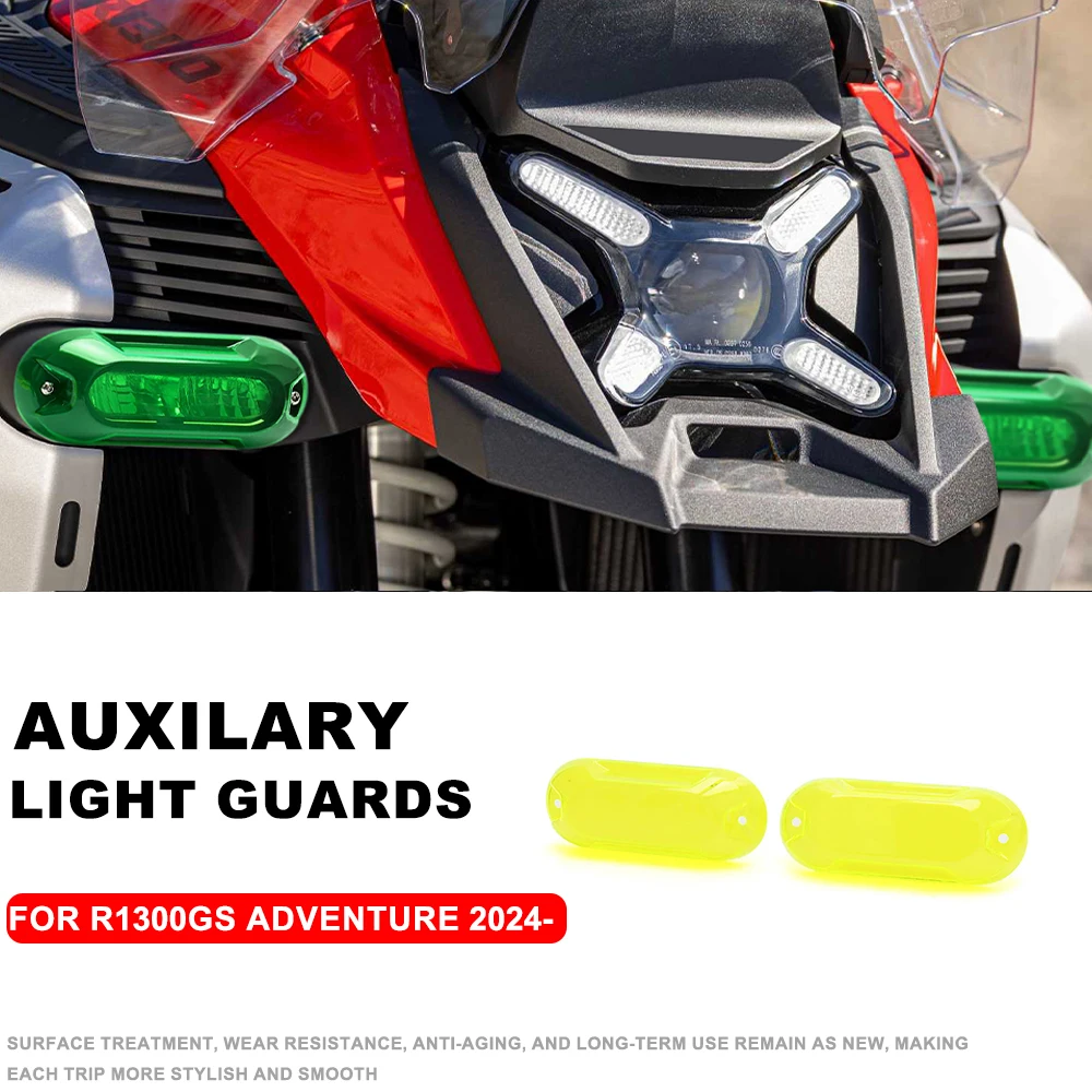 

Premium Motorcycle LED Auxiliary Protection Lights Lamp Guards 2024 2025 For BMW R 1300 GS Adventure GS1300 R1300GS ADV