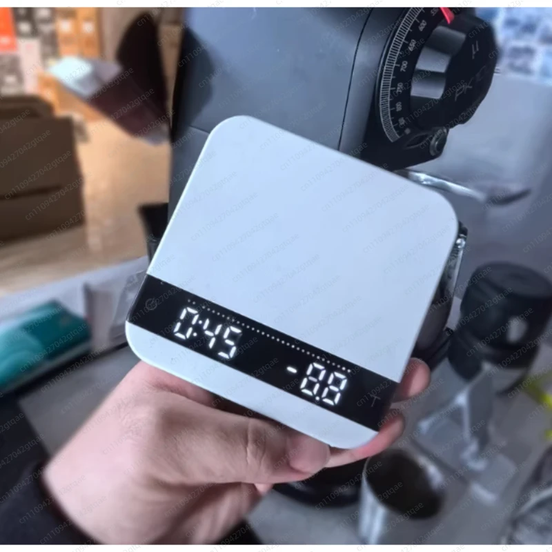 MISchief Prank A Called Lunar Espresso Electronic Scale, Hand Flushing Intelligent Automatic Timing Coffee Scale