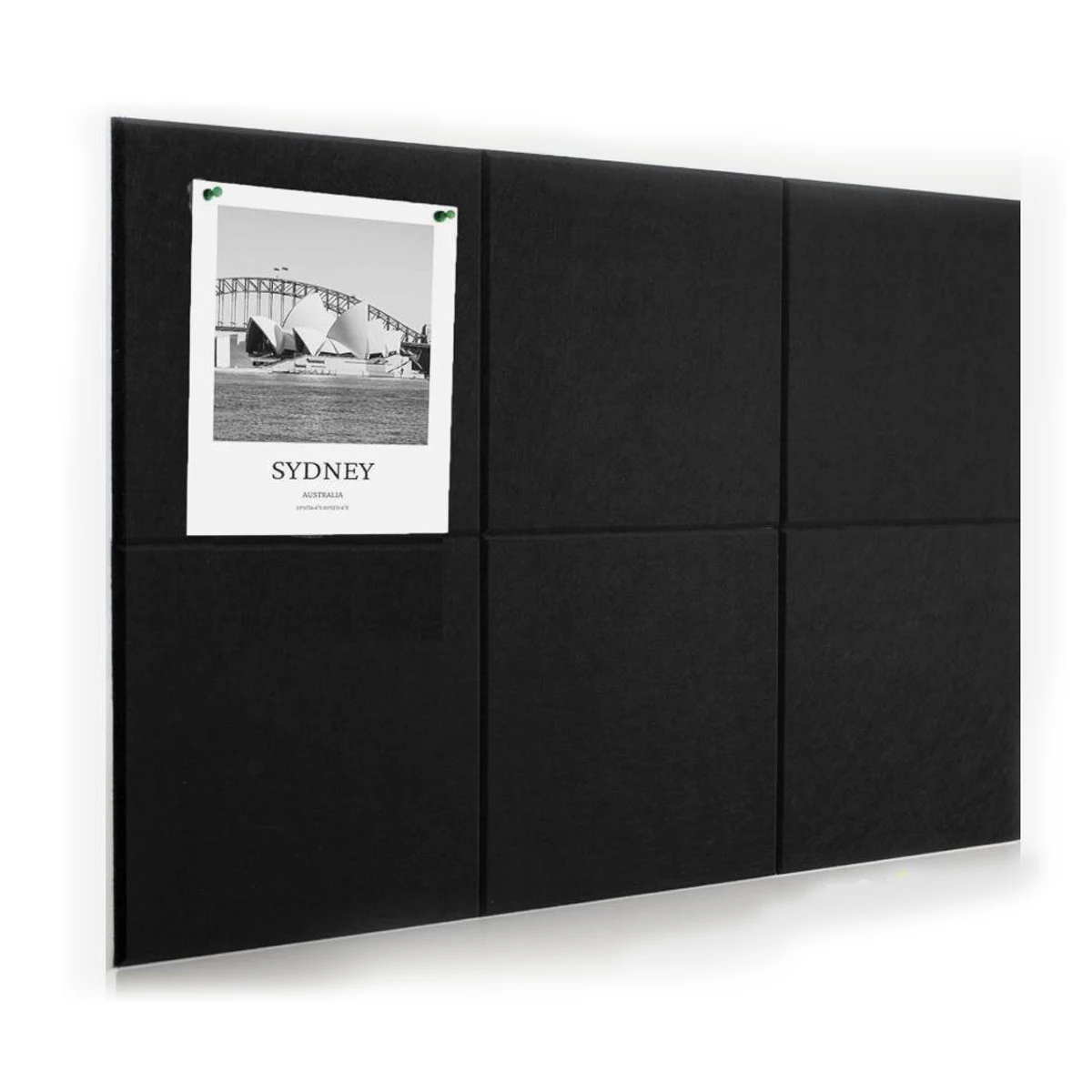 Acoustic Sound-absorbing Wall Panel Decoration Sticker for Home Office Decor Soundproof Felt Tiles Cork Note Bulletin Pin Boards