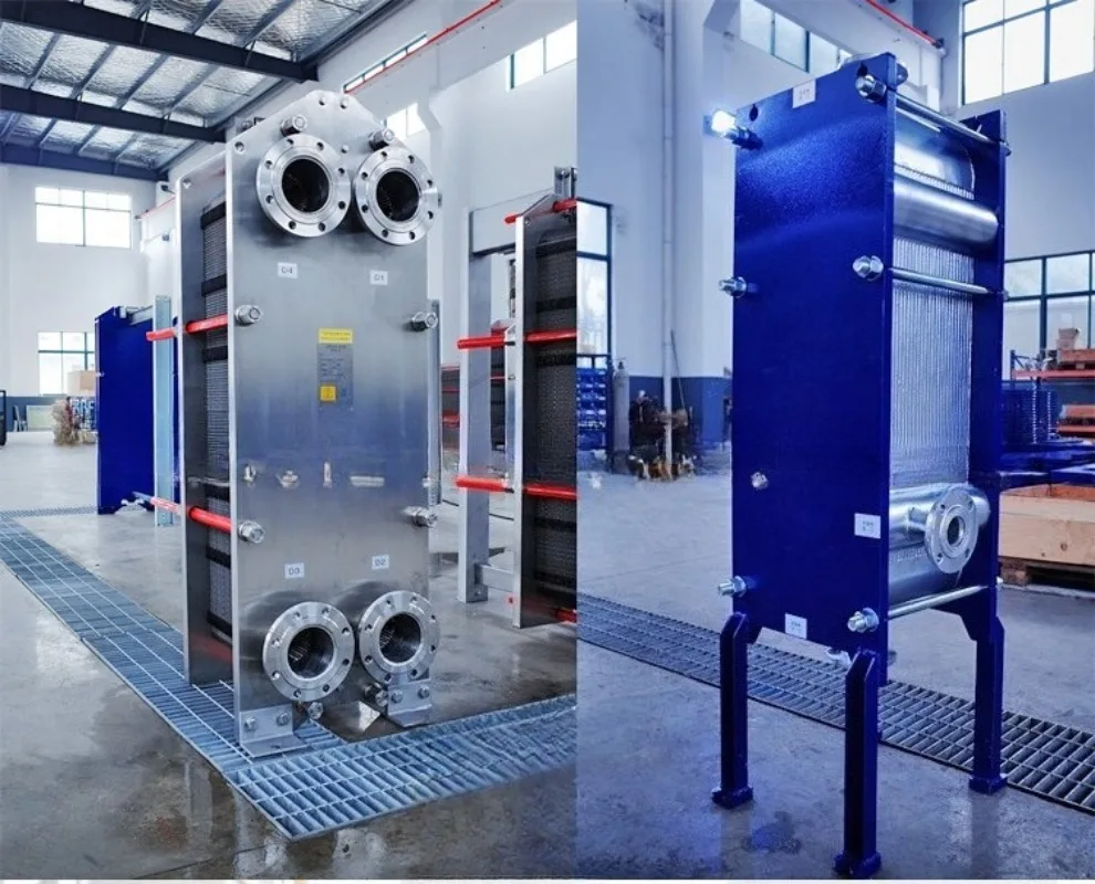Industrial Brazed Plate Heat Exchanger Water Steam Heat Exchange Equipment