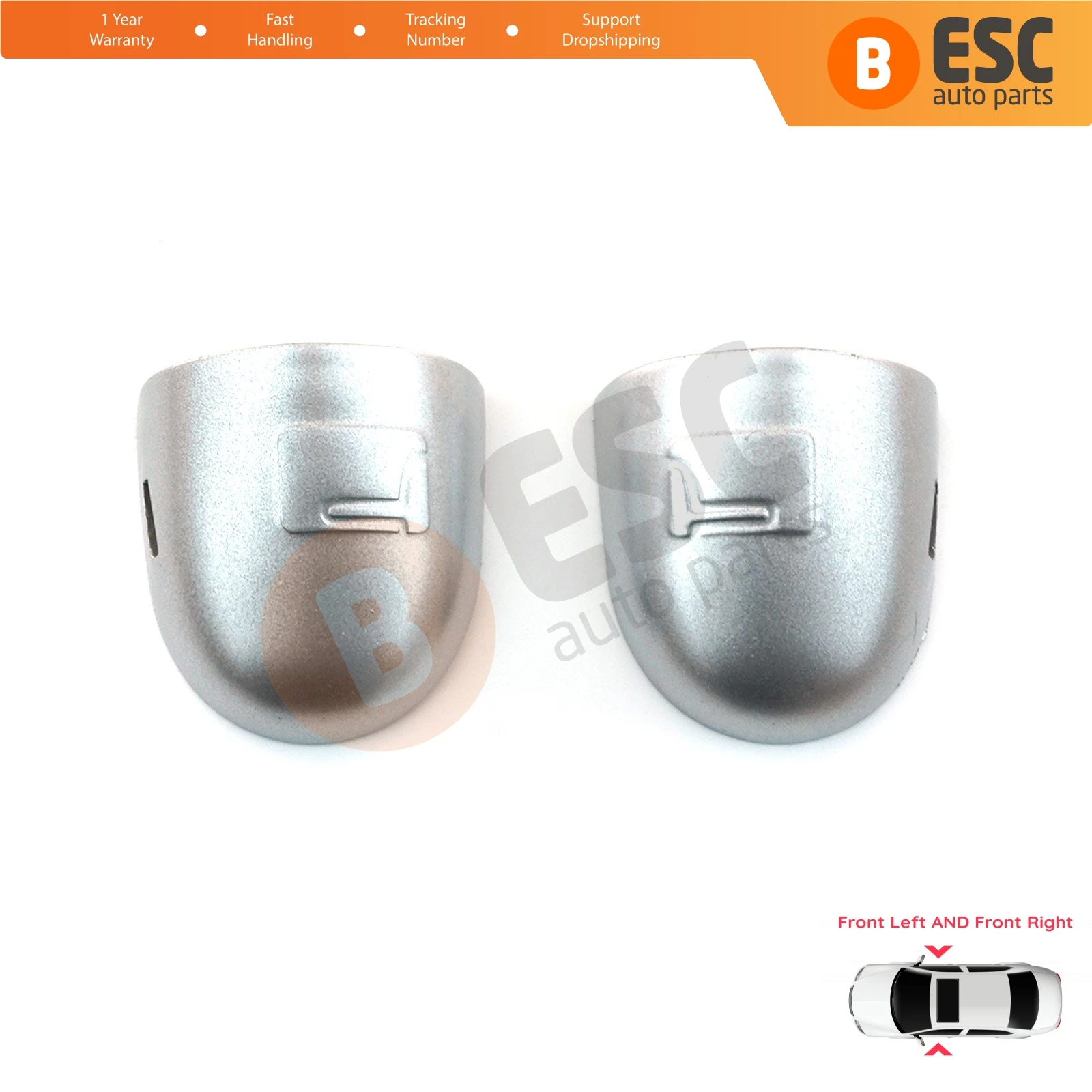 EDP576-1 Left Right Door Handle Key Cover for Renault Megane Scenic Laguna 2 Primera P12 Espace 4 Vel Satis Clio 3 Modus Koleos