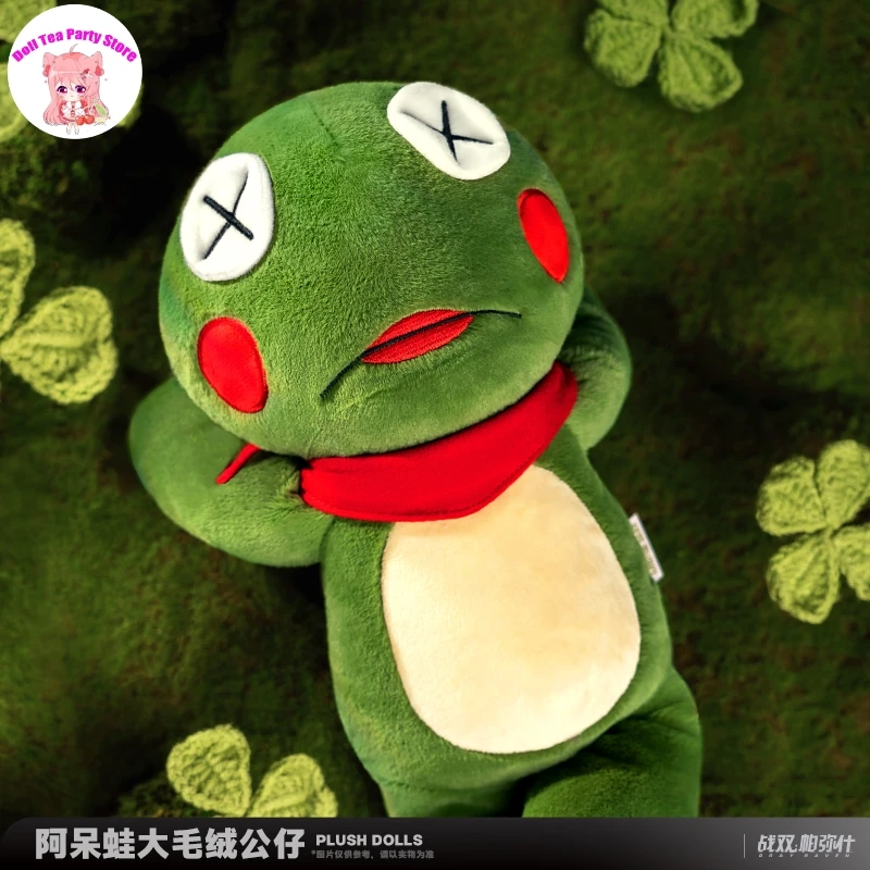 

Official 40cm Game GRAY RAVEN：PUNISHING Kawaii Frog Plush Cotton Doll Stuffed Toys Cosplay Figure Soft Pillow Anime Gift