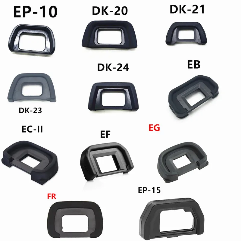 EC-II EF EB  EG  FR DK-20 DK-21 DK-23 DK-24  EP-10 EP-15 Rubber Plastic Eye Cup Eyepiece Eyecup for nikon canon Song SLR Camera
