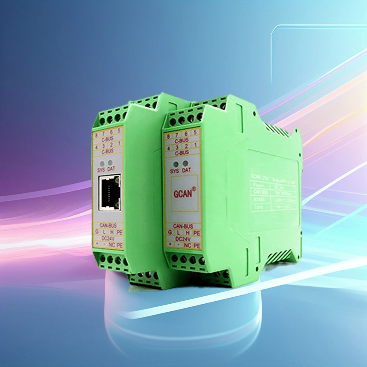 

Modbus TCP/RTU To CAN Protocol Converter Module Ethernet Serial Port To CANopen Bus Gateway