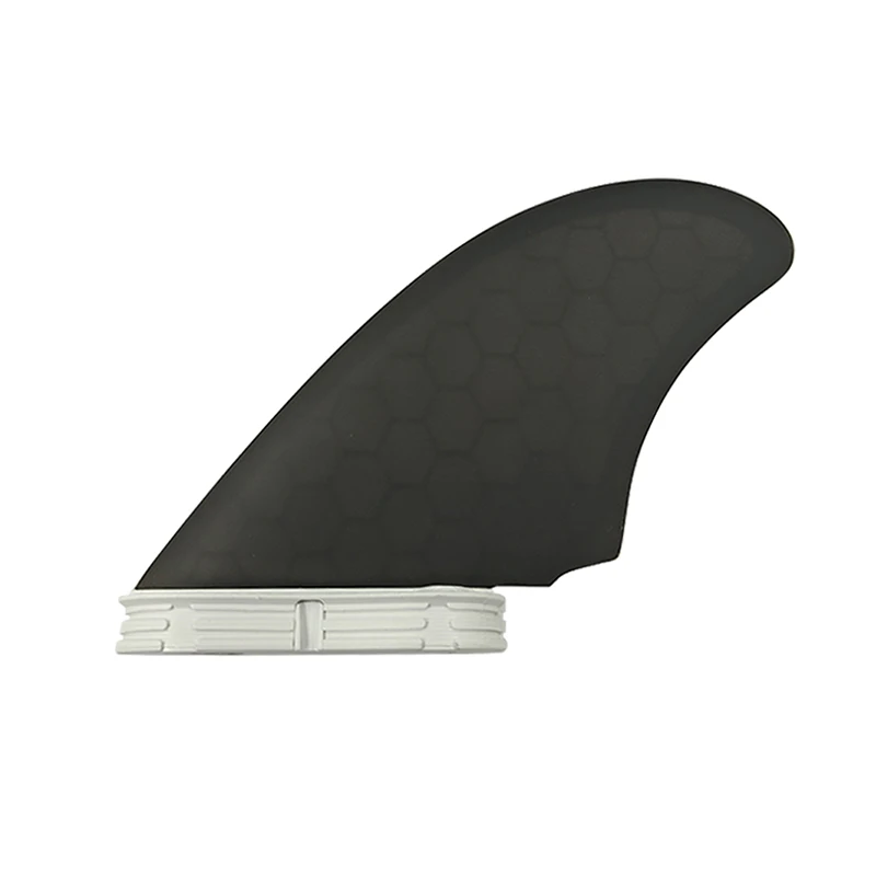 UPSURF FCS II RM Quad Fins Performance Surfboard Fins Black Big Honeycomb Carbon Fins For Surfing 4 Fins Double Tabs II Surf Fin