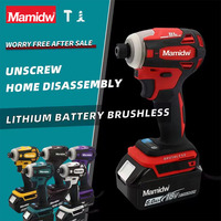 Mamidw DTD172 18V Cordless Impact Screwdriver Brushless Electric Impact Drill Wood/olt/T-Mode Power Tools For Makita 18v Battery