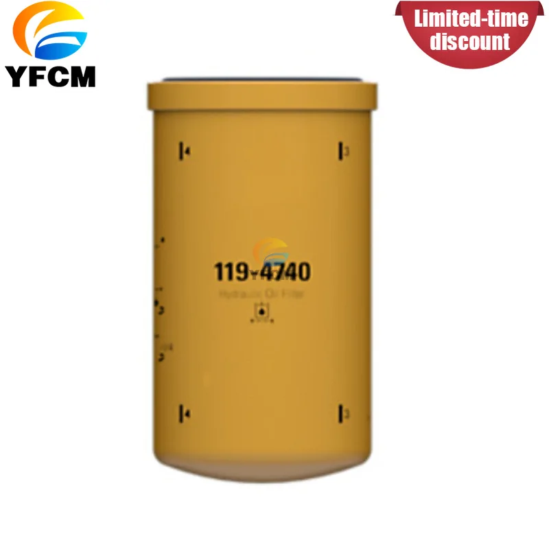 1 PCS 119-4740 Diesel Fuel Filter Element for Caterpillar Excavator Equipment