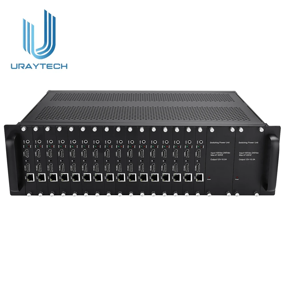 MPEG-4 AVC/H.264 16 Channel HDMI Video Encoder HDMI Transmitter Live Broadcast Encoder H264 Encoder