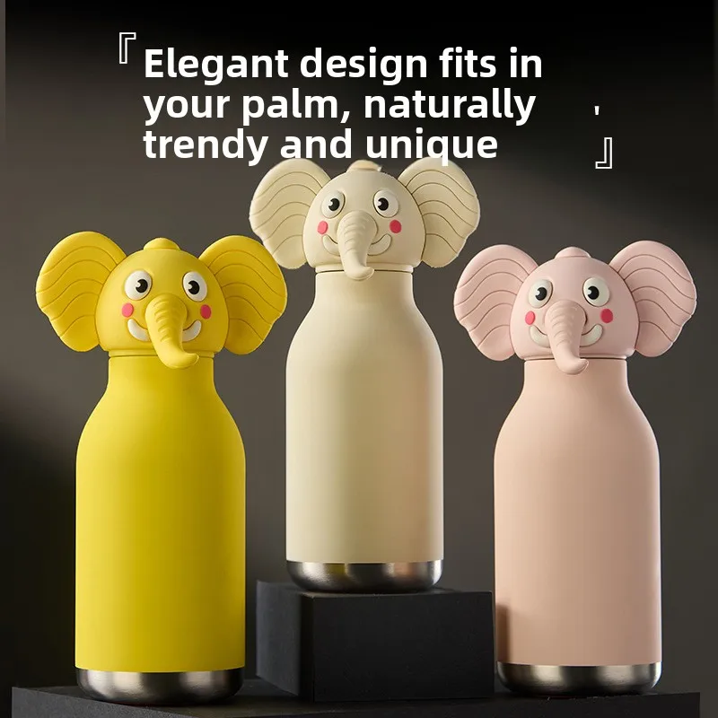 

Новая детская термокружка 2025 года: креативный дизайн, милые мультяшные животные, для школьников, из нержавеющей стали, модель M/F