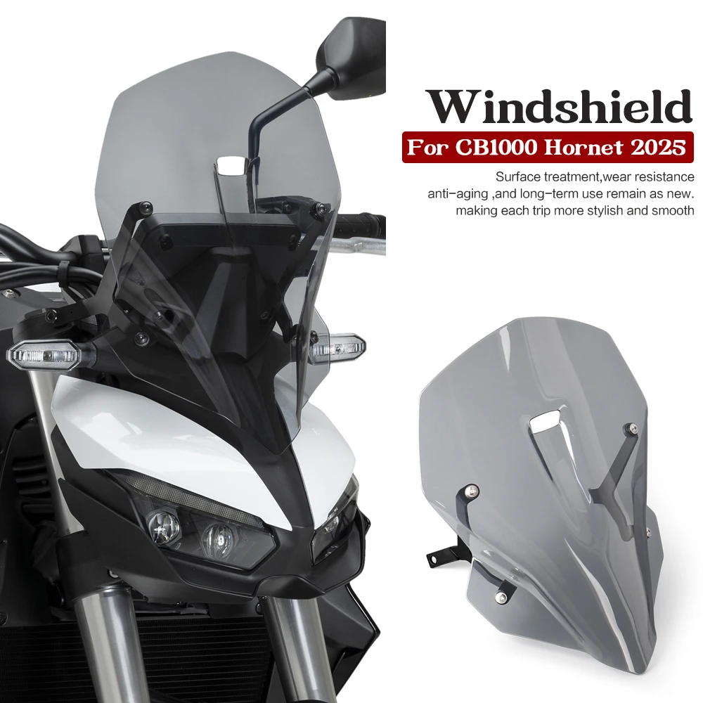 

For HONDA CB 1000 Hornet CB1000 HORNET / SP 2025 Motorcycle Accessories Windshield Acrylic Sport Windscreen Visor Deflector
