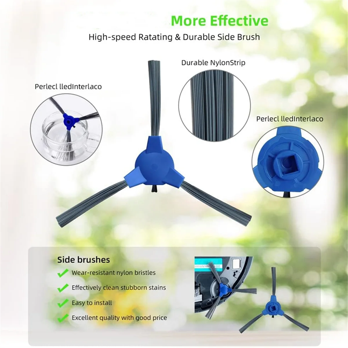 A61T-For Eufy Robovac 11S, 12, 15T, 15C, 25C, 30, 30C جهاز آلي لتنظيف الأتربة فرشاة جانبية رئيسية قطع غيار فلتر Hepa