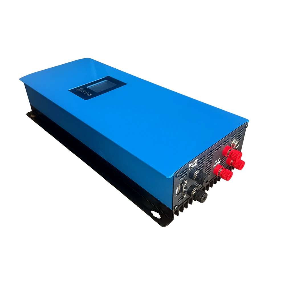 20KW 30KW Wind Turbine Generator On Grid Tie Inverter With Limiter Sensor Pure Sine Wave 22V-96V Input 110V-240V Output