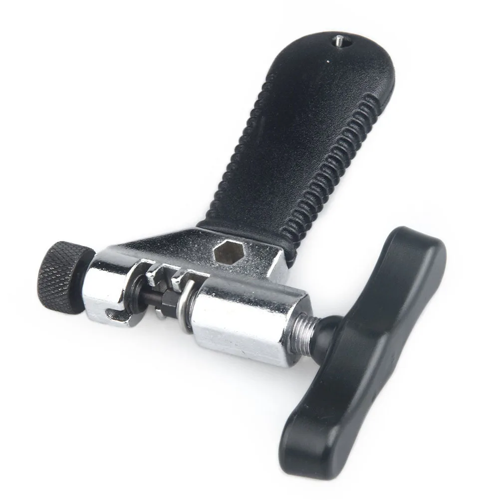 Compact Bike Chain Repair Tool Anti Slip Rubber Grip Universal Chain Breaker Splitter Cutter Remove Install Durable