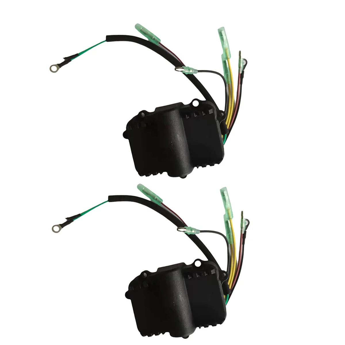 2Pcs Outboard Switch Box CDI Power Pack 339-7452A15 339-7452A19 for Mercury Mariner 6 2Cyl-35 2Cyl 1984-1998 6Hp-35Hp