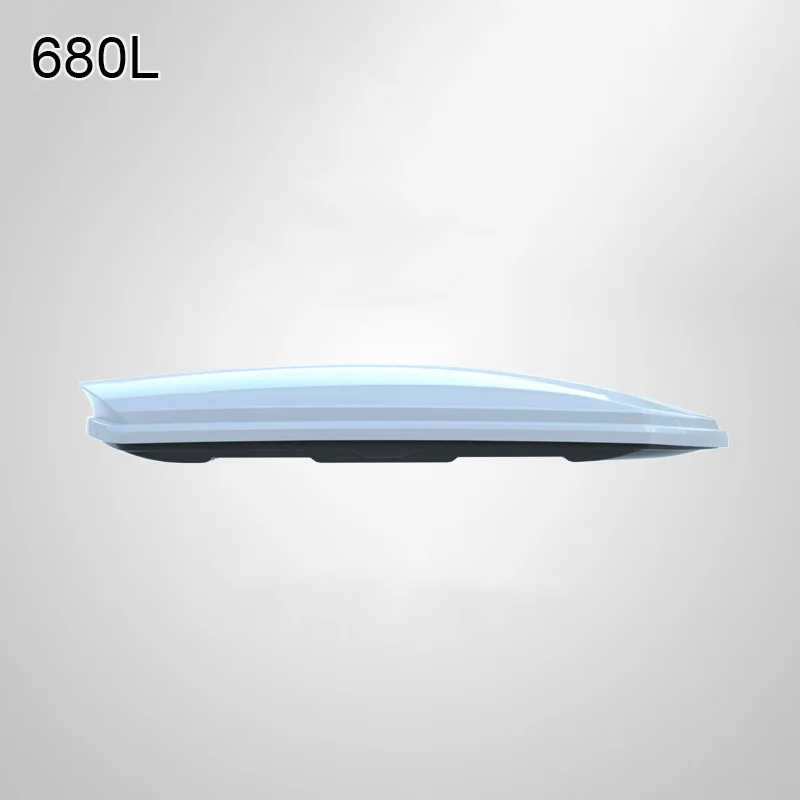 Aerodynamic Car Roof Box 680L Waterproof Large Capacity Rooftop Storage Carrier for Travel