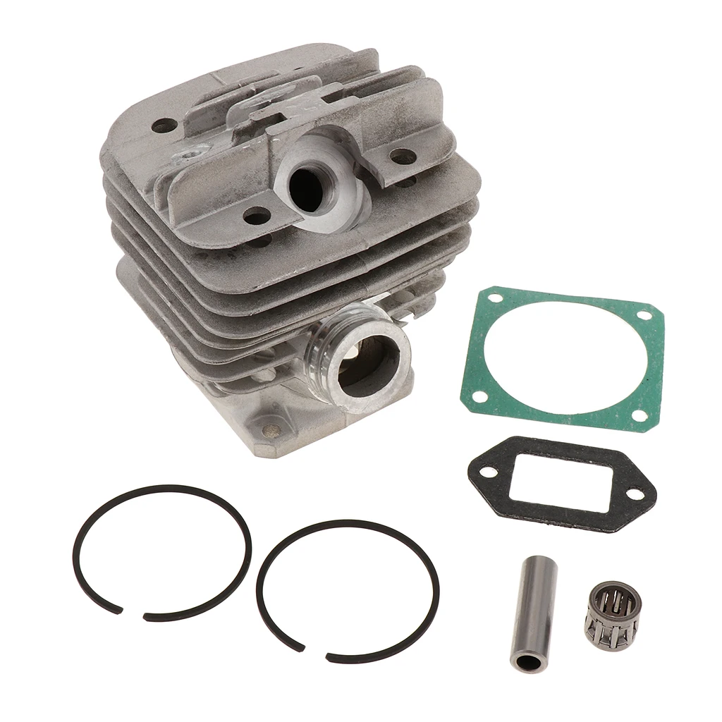 シリンダーとピストンキット合金リングベアリングピンチェーンソー修理部品 034AV MS360用