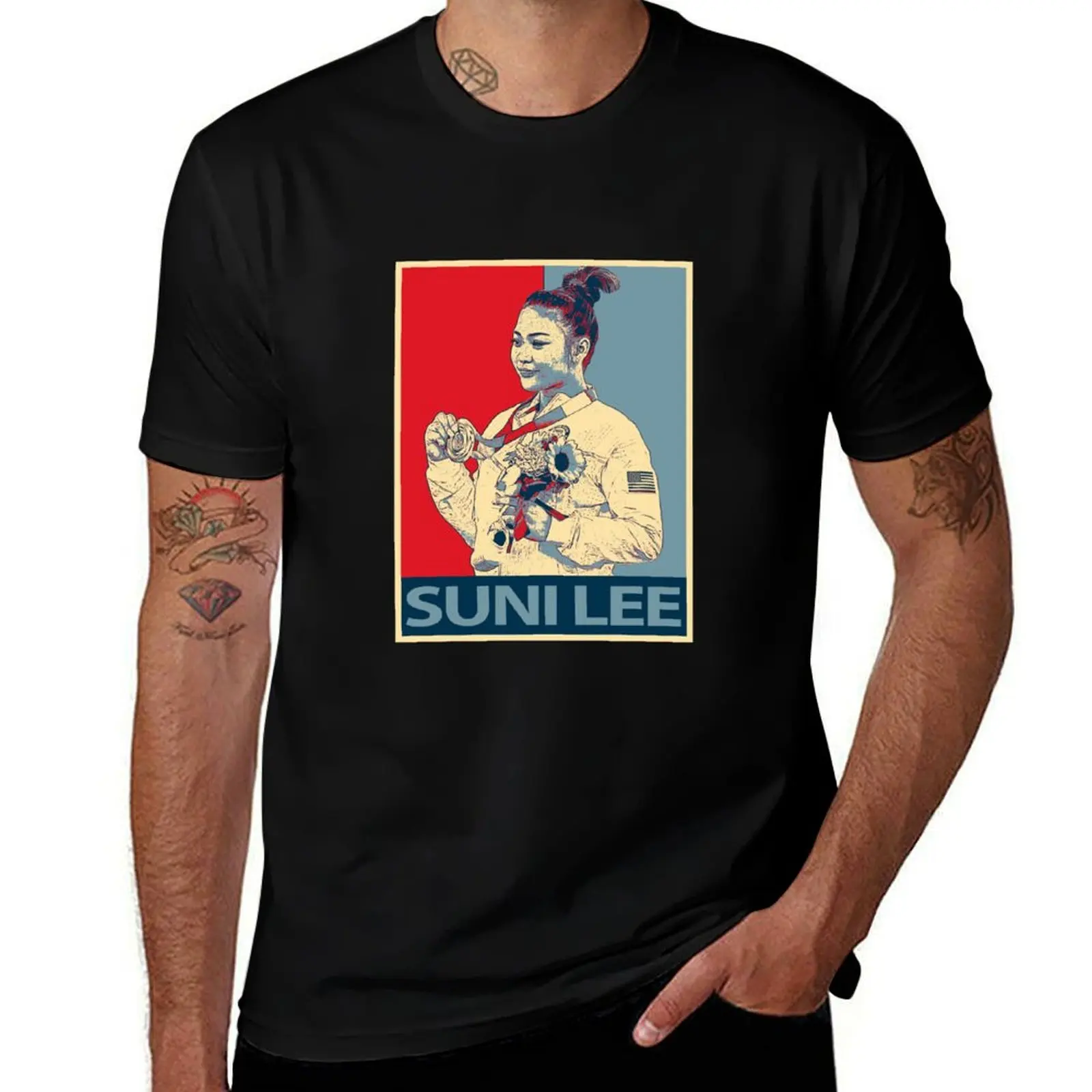 

Suni Lee T-Shirt Big Size Loose Fit Tee Shirt