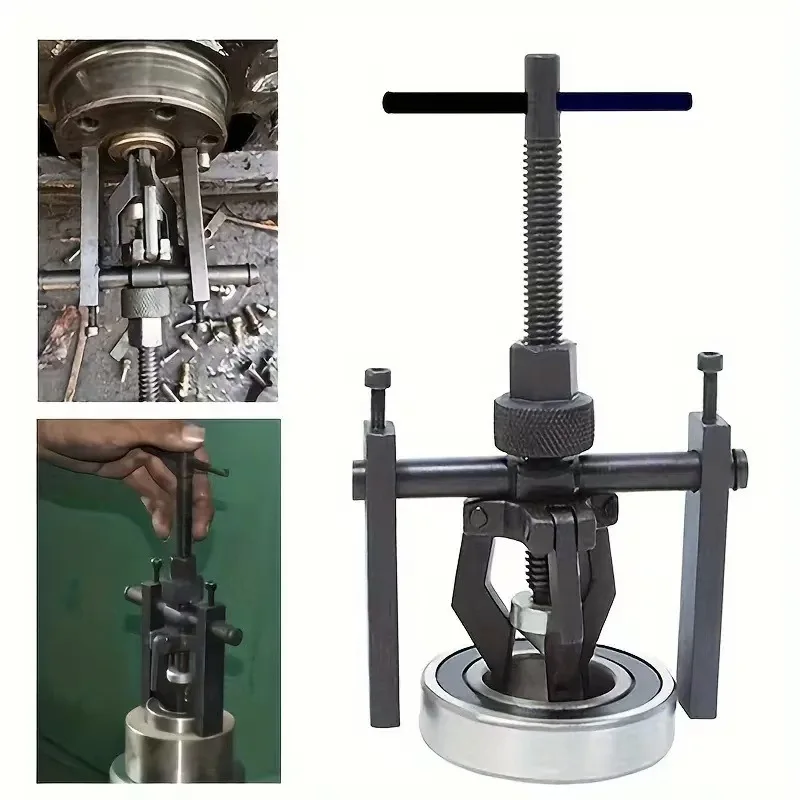 Car Bearing Puller Disassembly Three-claw Puller Car Repair Disassembly Tool Labor-saving Separation Bearing Disassembly Tool
