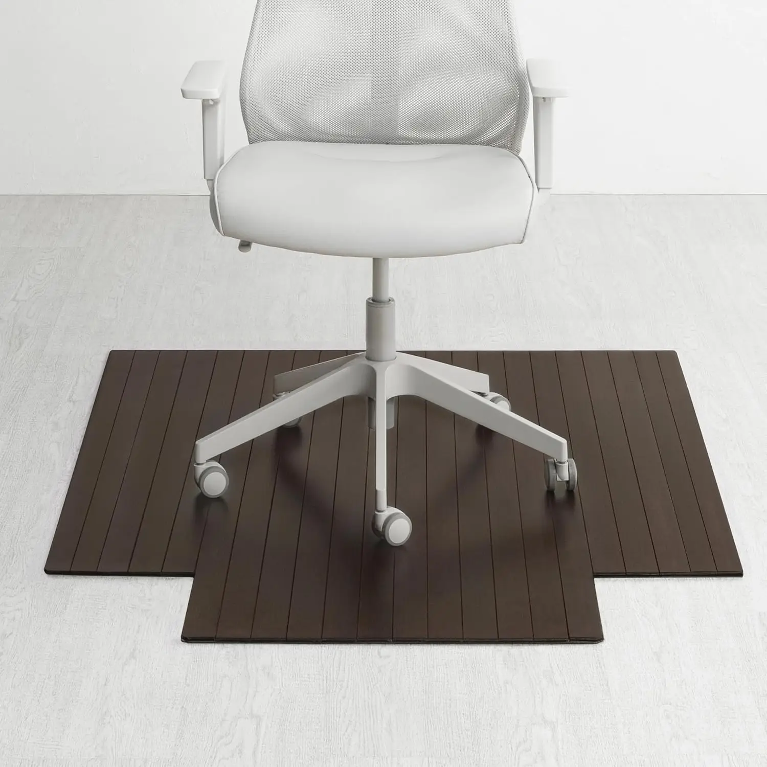 

Office Chairmat Thickest & Sturdy Bamboo Chairmats Highly Premium Quality Anti-Slip Heavy Duty For Multi-Purpose Hardwood Floor