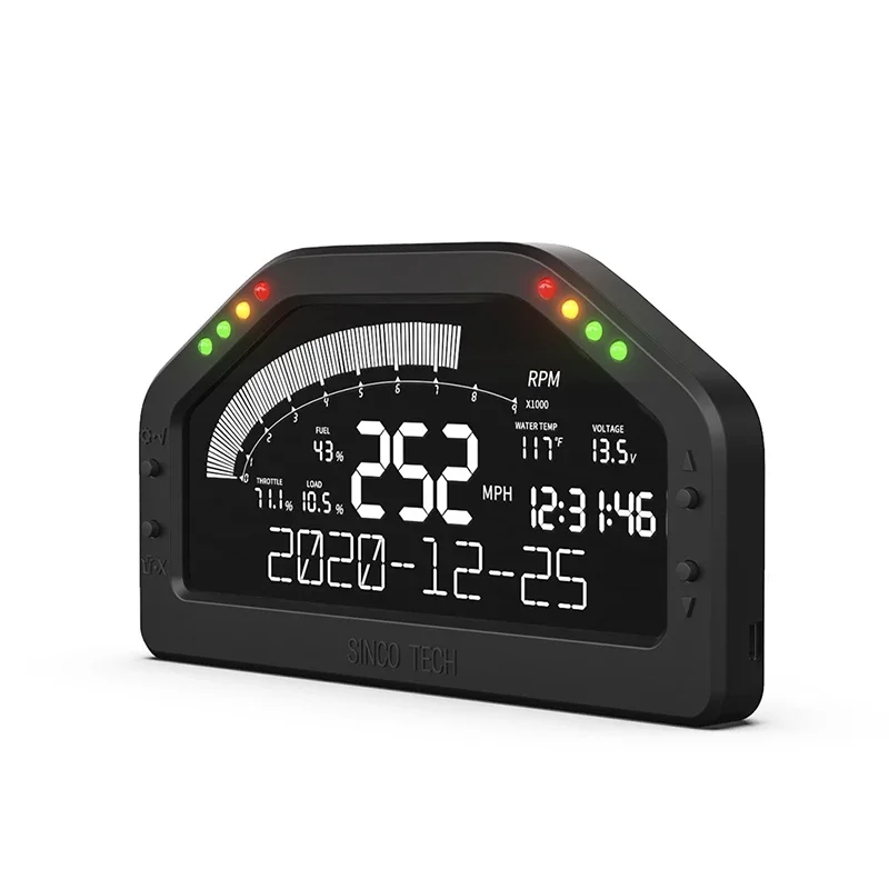 new DO921 Car General OBD2 Colorful Multi-function Modified instrument Speed/Vehicle speed Oil Quantity Water Temperature