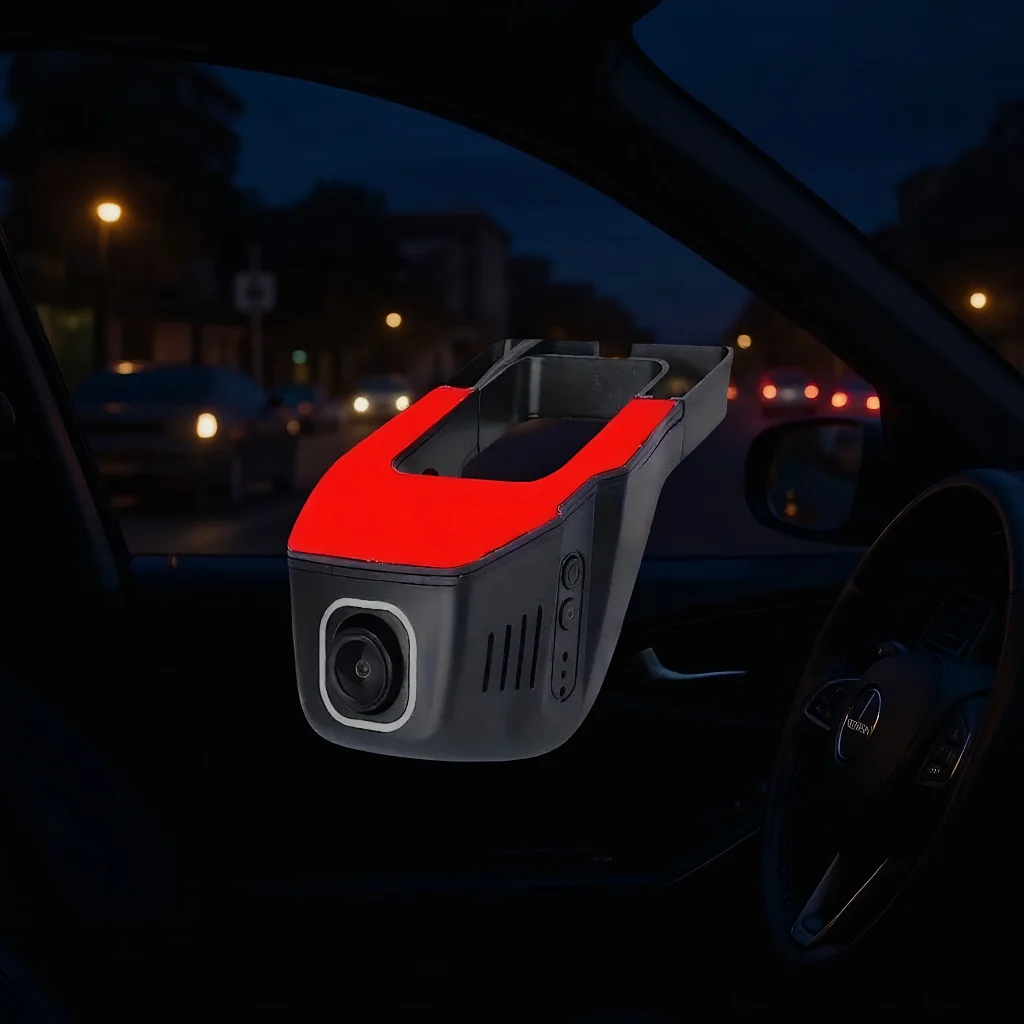 

Регистратор данных по событиях U-образной формы: встроенный Wi-Fi, подключение к смартфону, HD-камера и режим парковки 24 часа.