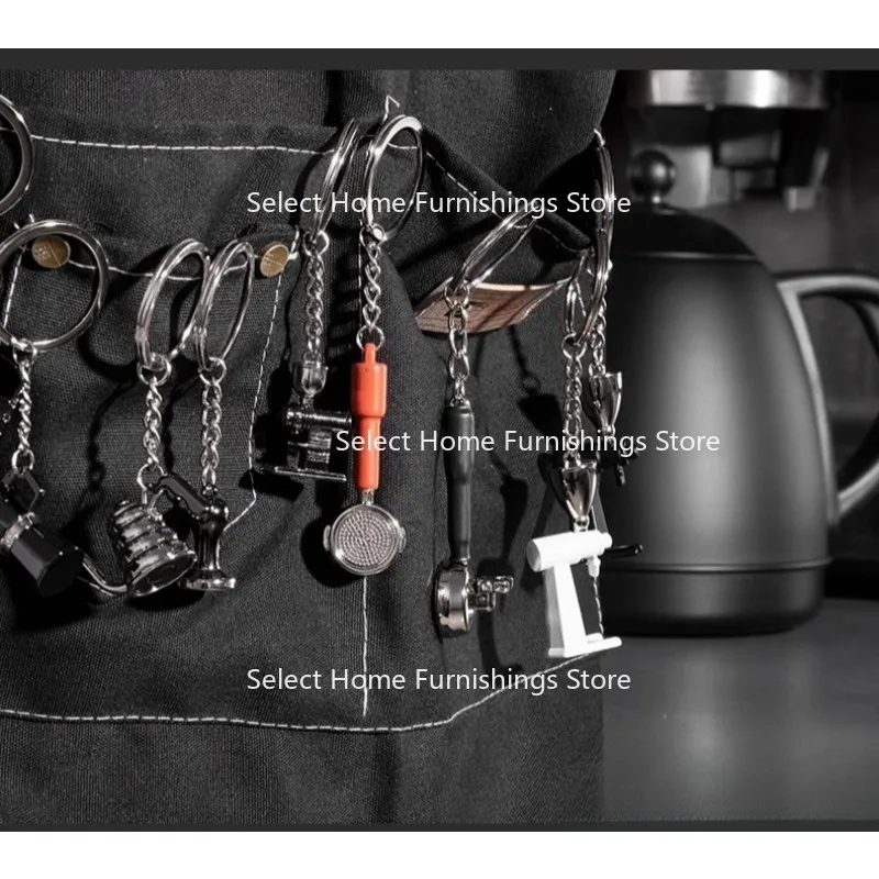 Suitable for Coffee Keychain Mini Latte Tank EK43 Bean Grinder Commemorative Pendant