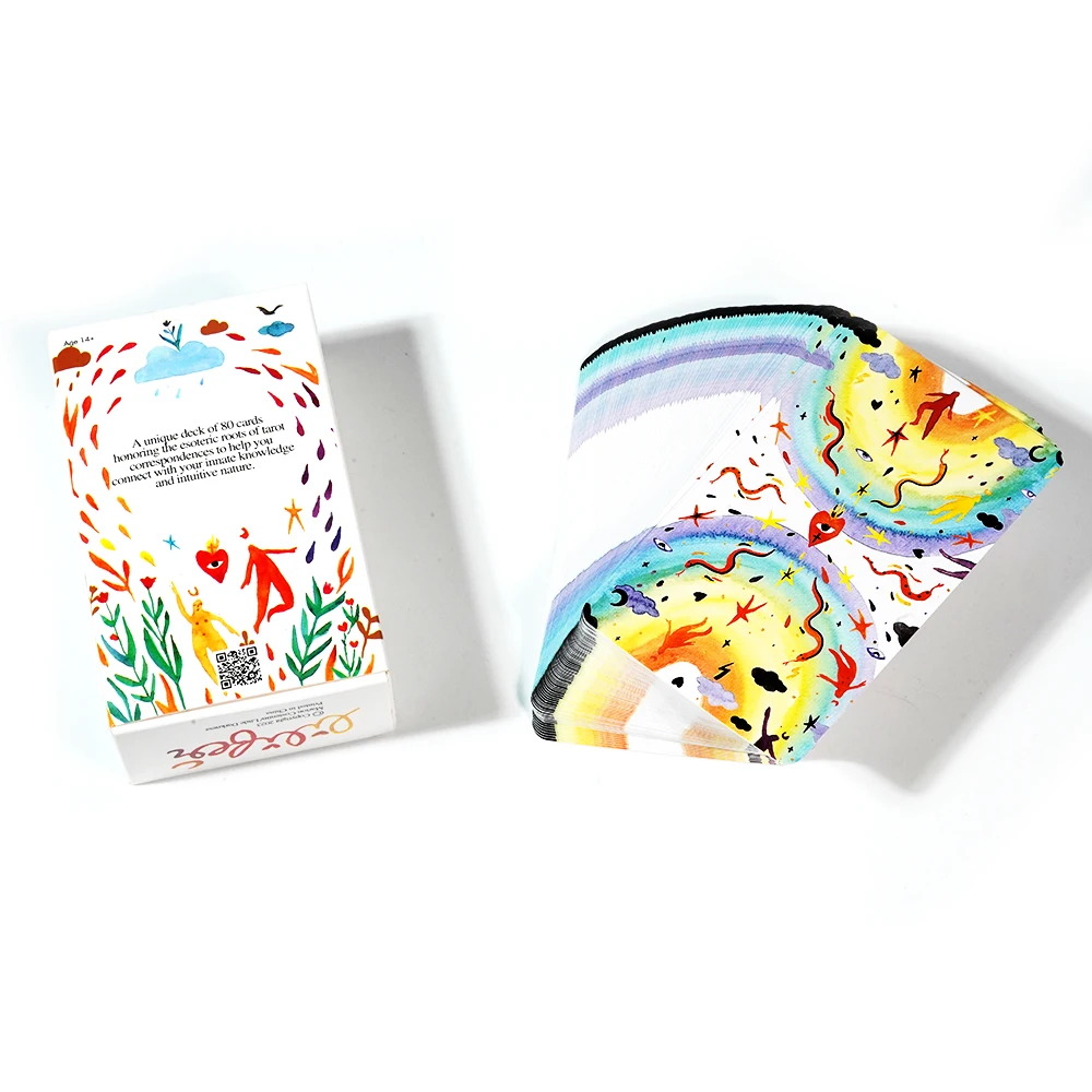 Le Lilifer kartu Tarot 80 buah kartu la Tradition Occulte et ma Propre Pratique geoelle Travel pesta mengumpulkan permainan