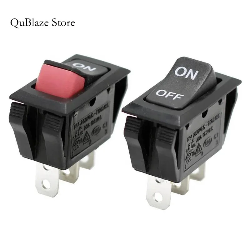 

High Current 16A 20A Power Supply Direction Standard With Light 250V Sier Rocker Switch(1 Pack)