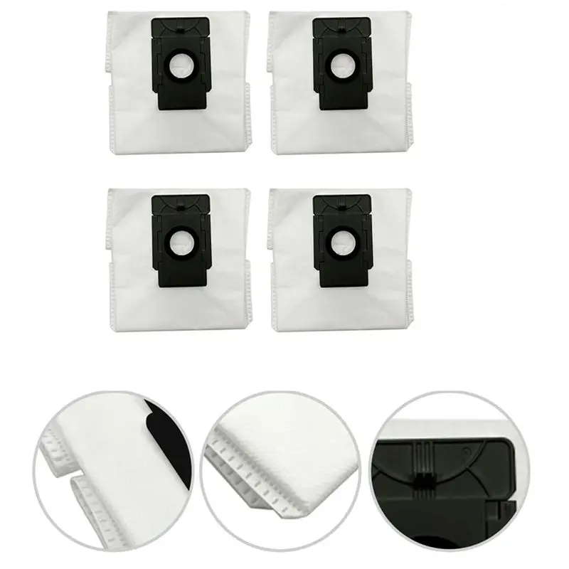 【AA86】4PCS Vacuum Cleaner Dust Bag Accessories For 360 S8 For 360 S8 Plus Vacuum Cleaner Accessories Replacement Dust Bags
