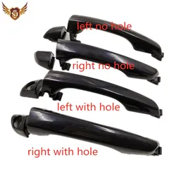 1PC Exterior Door Handle for Hyundai Elantra 2016 2017 2018 2019 2020 black car door hanle 83661-F2010