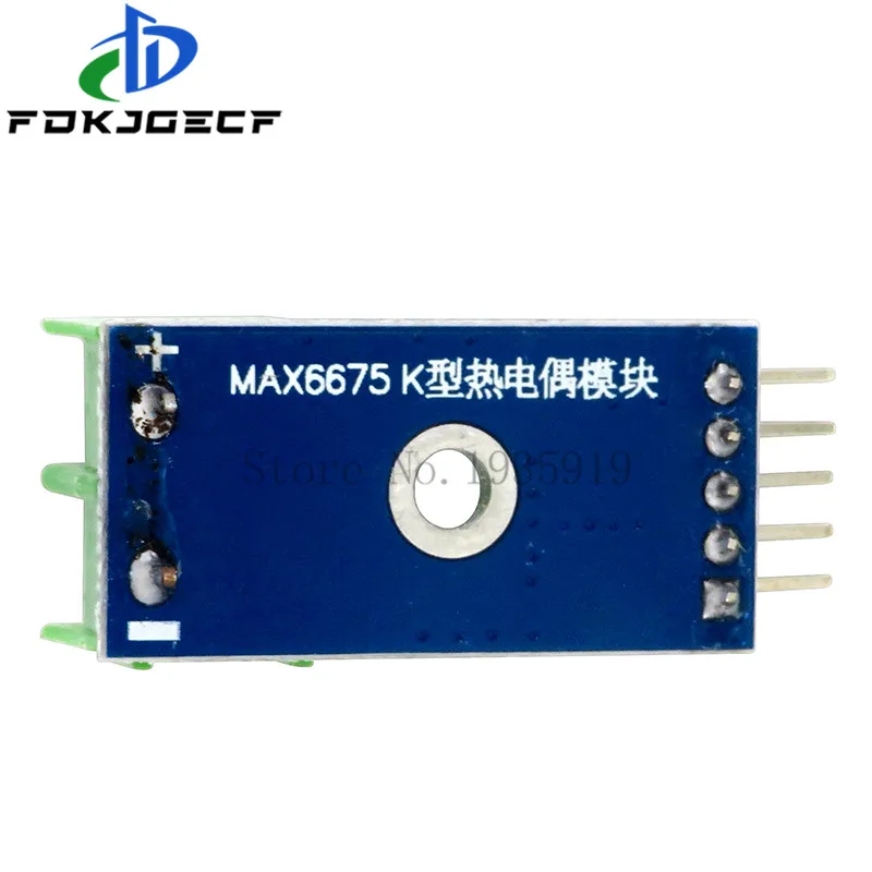 1pcs MAX6675 Module + K Type Thermocouple Thermocouple Senso Temperature Degrees Module for arduino