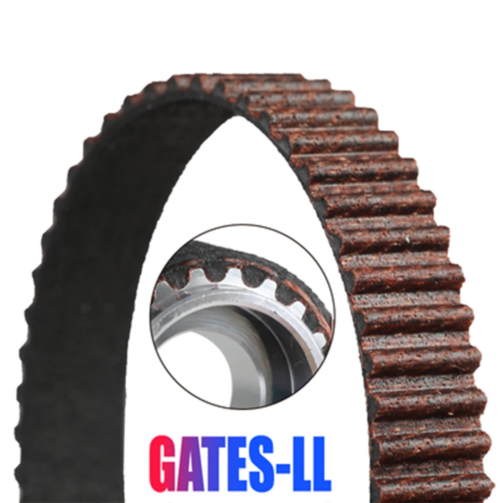 GATES-LL-2GT GT2 Engrenagem da correia dentada 2GT Belt Synchronous Belts Largura 6MM 9MM Resistente ao desgaste para Ender3 CR10 Peças Impressora